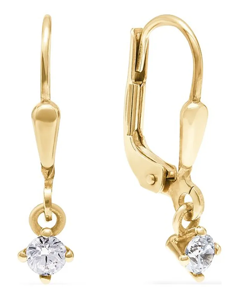 FAVS. Ohrhänger Gelbgold