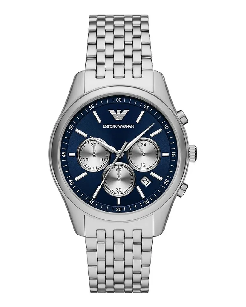 Emporio Armani Chronograph Silber