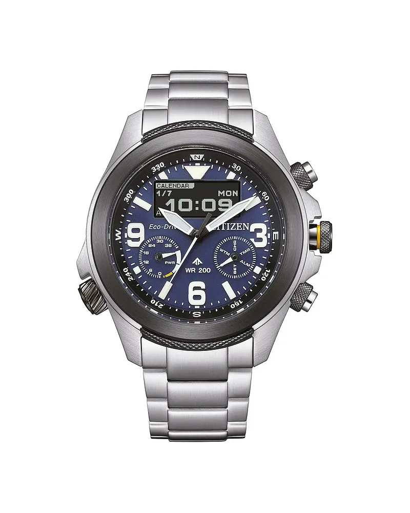 Citizen Herrenuhr Promaster Land 35th Promaster Anniversary Mdl Silber