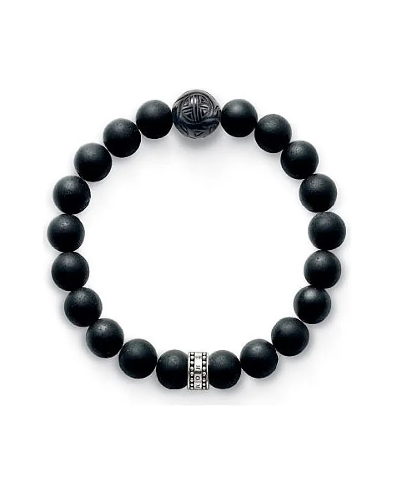 Thomas Sabo Armband Rebel at heart Schwarz