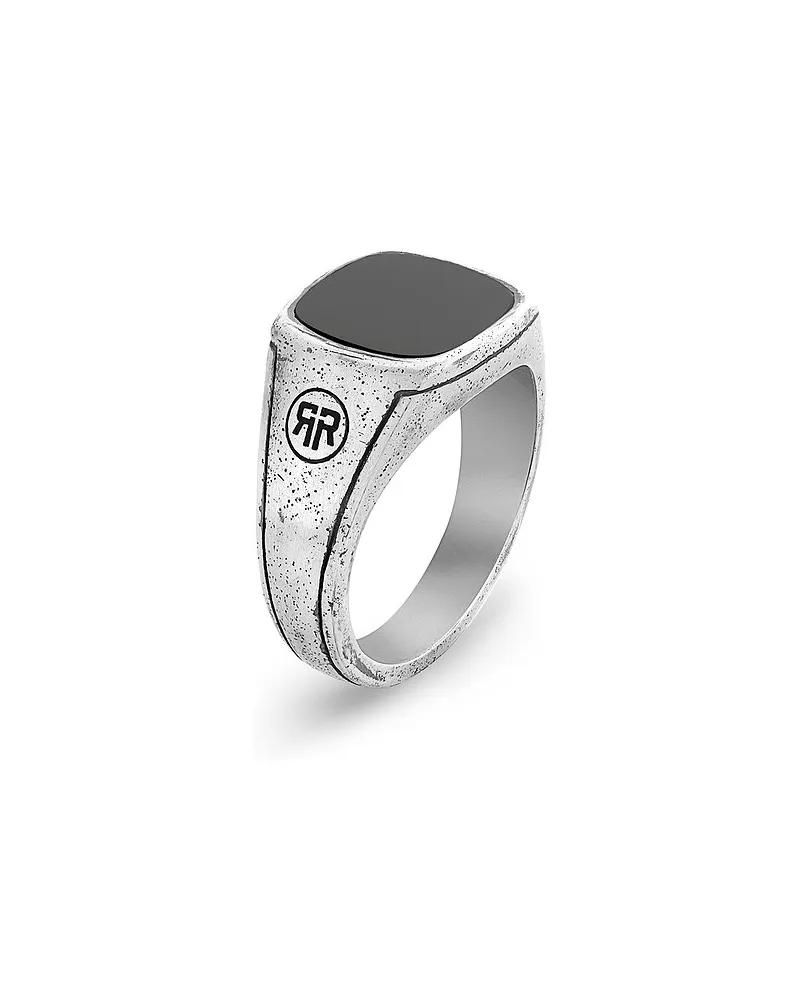 Rebel and Rose Herrenring Silber