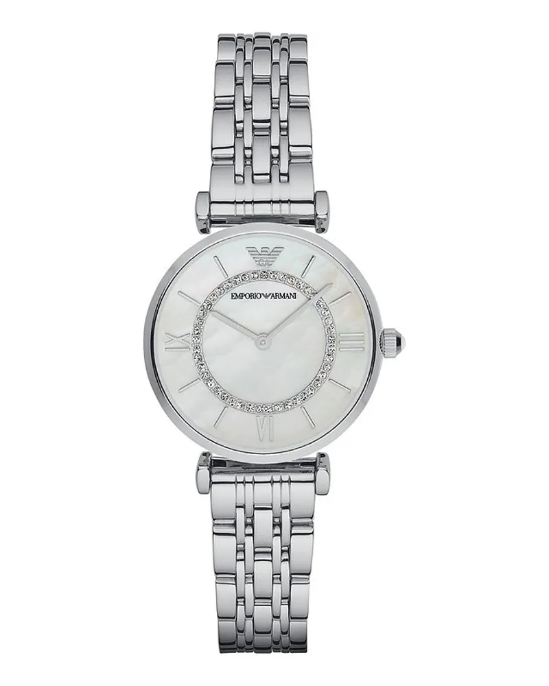 Emporio Armani Damenuhr Silber