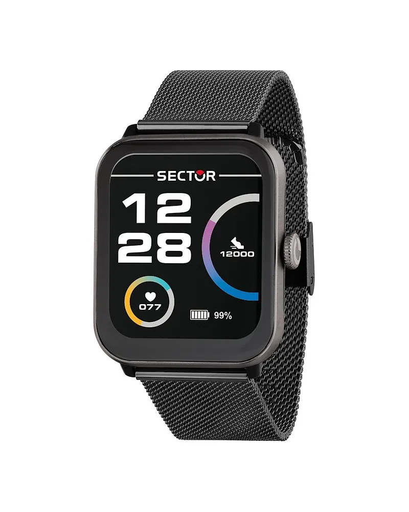 Sector  Smartwatch S-08 Smart Schwarz
