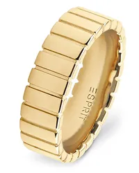 Esprit Damenring Linear Wide Gelbgold