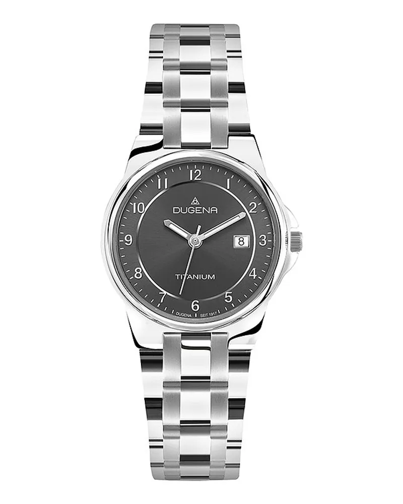 Dugena Herrenuhr Silber
