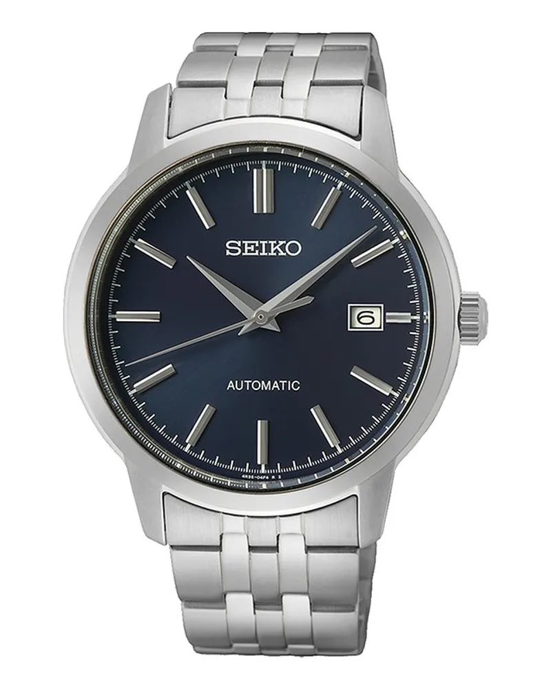 Seiko Herrenuhr Automatik Silber