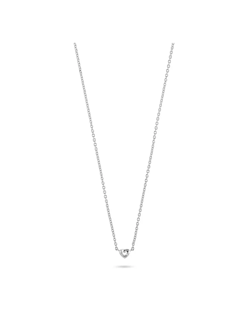 JETTE Kette TWISTED HEART Silber