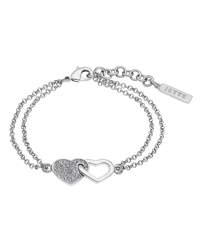 JETTE Armband LOVED Silber