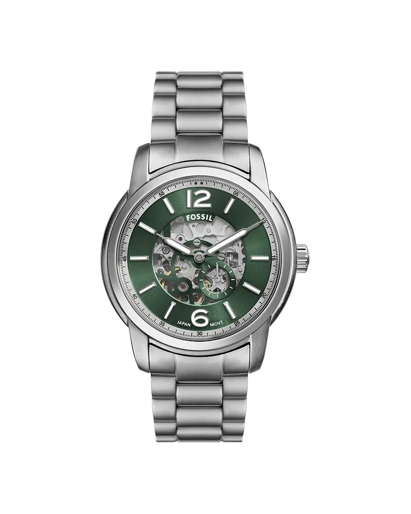 Fossil Herrenuhr FOSSIL HERITAGE Silber