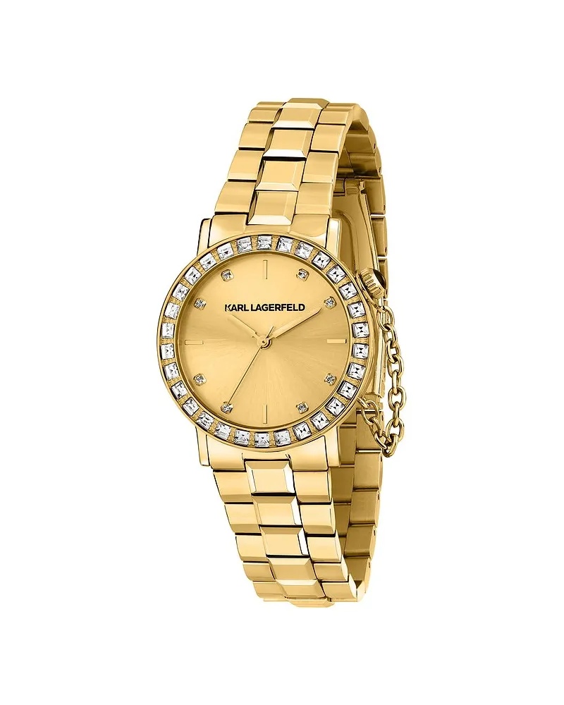 Karl Lagerfeld Damenuhr Gold