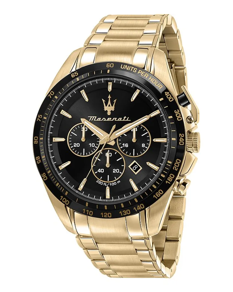 Maserati Chronograph Traguardo Gold