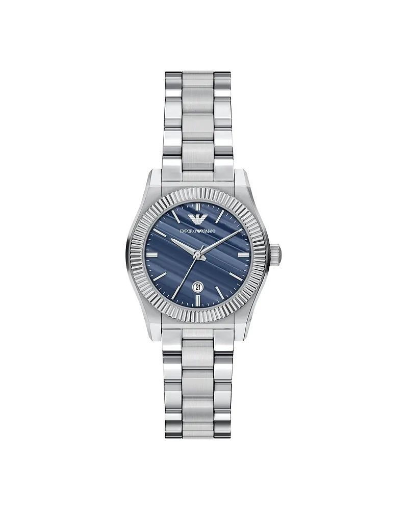 Emporio Armani Damenuhr Silber