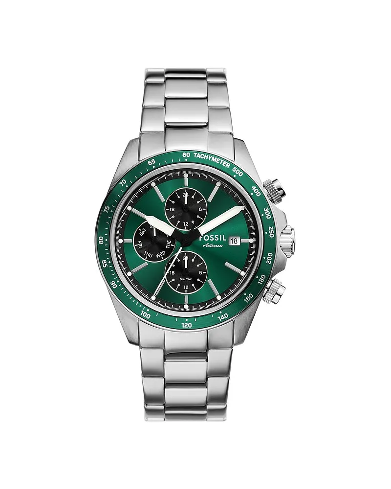 Fossil Herrenuhr Autocross Silber