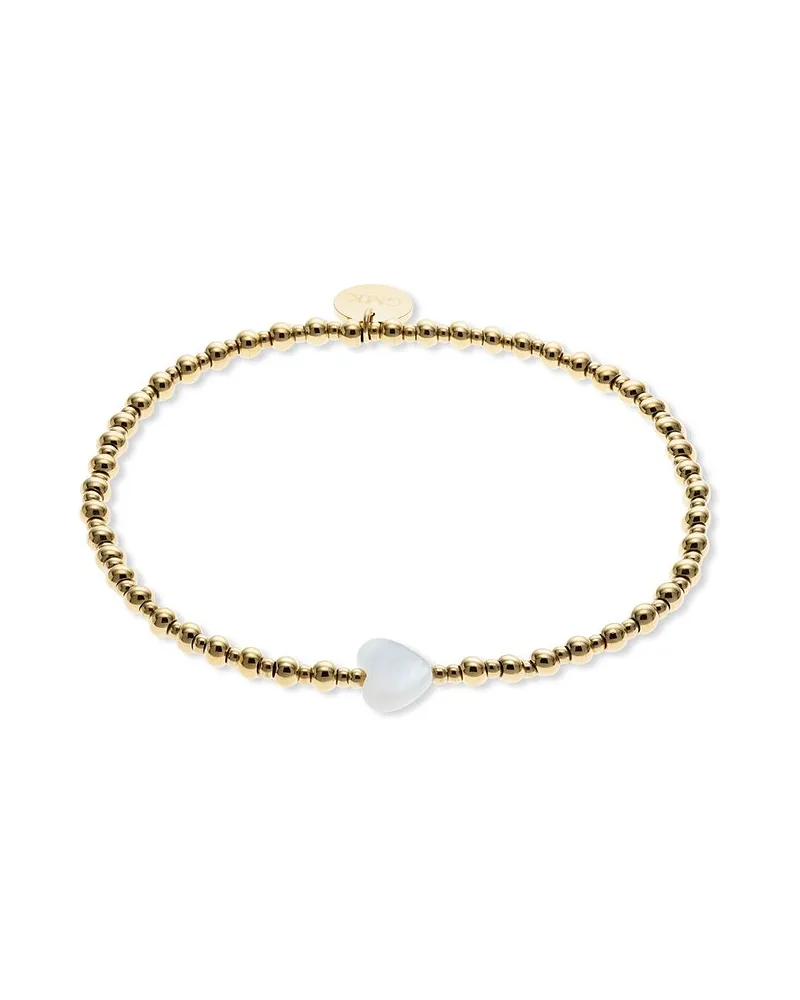Guido Maria Kretschmer Armband PUFFY HEARTS Gelbgold