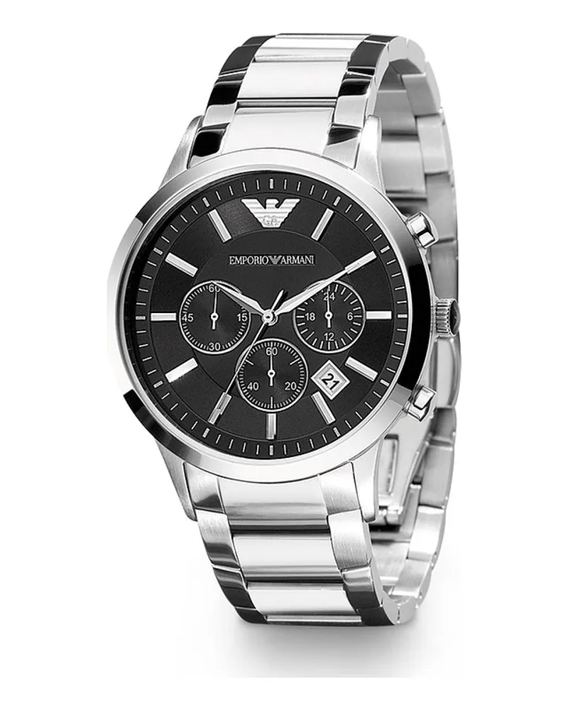 Emporio Armani Chronograph Silber