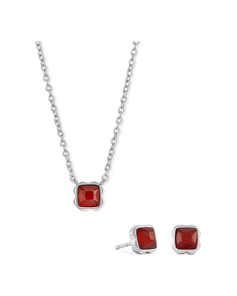 Coeur de Lion Schmuck-Set Rot