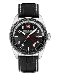 Swiss Military Herrenuhr Silber