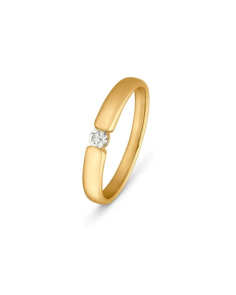 VALERIA Damenring Lab Grown CHRIST Gelbgold