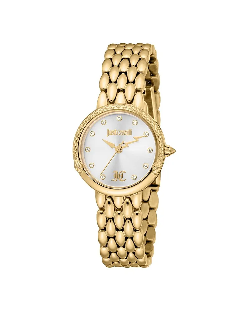 Just Cavalli Damenuhr Snake Gold