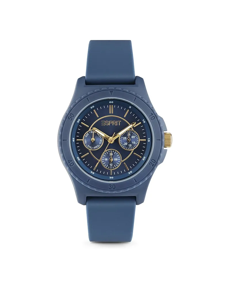 Esprit Damenuhr RECYCLED Blau