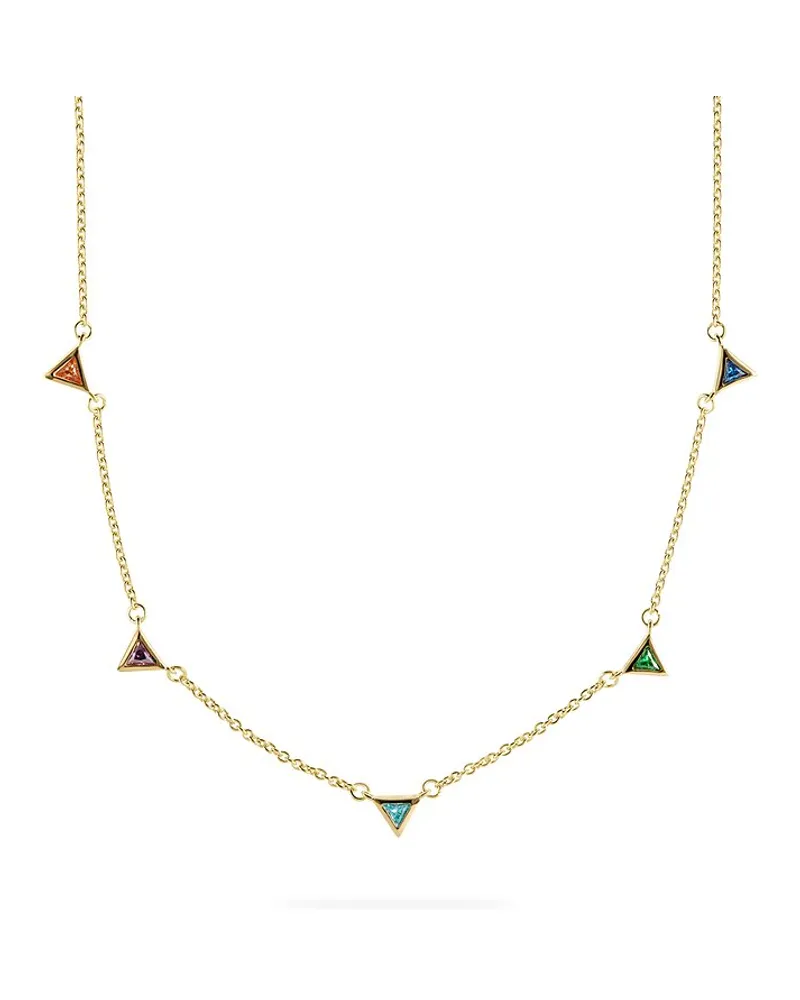 Esprit Kette Triangle Gelbgold