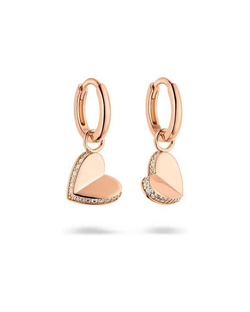 S.Oliver Creolen-Anhänger Roségold