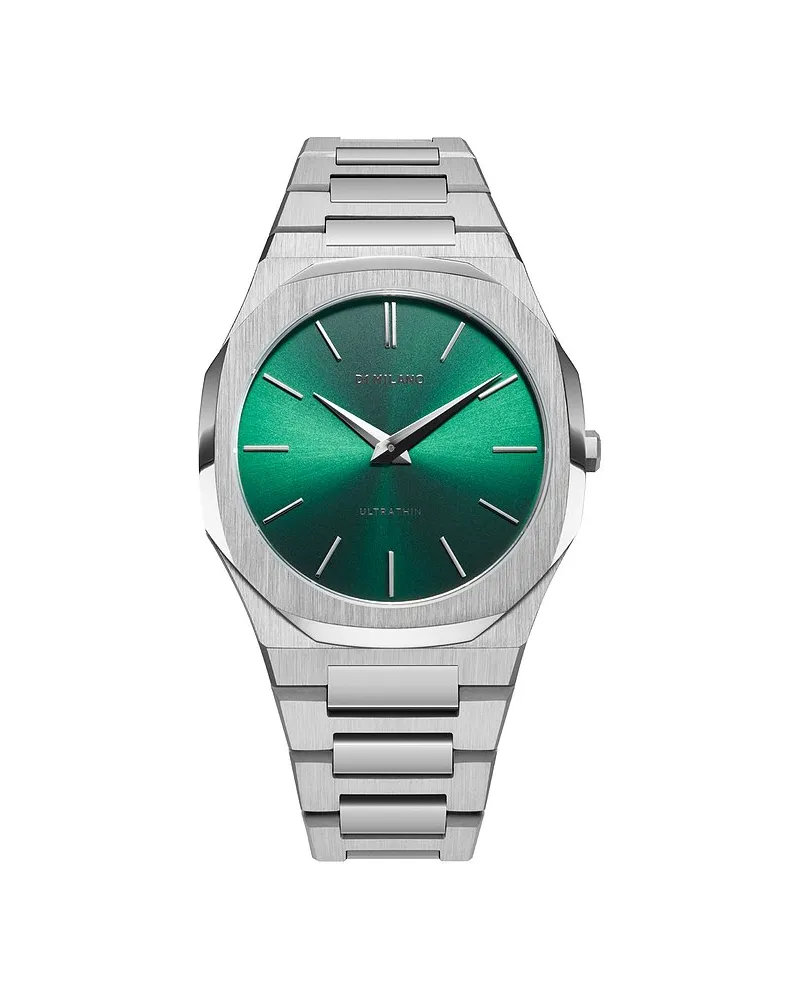 D1 Milano Herrenuhr Silber