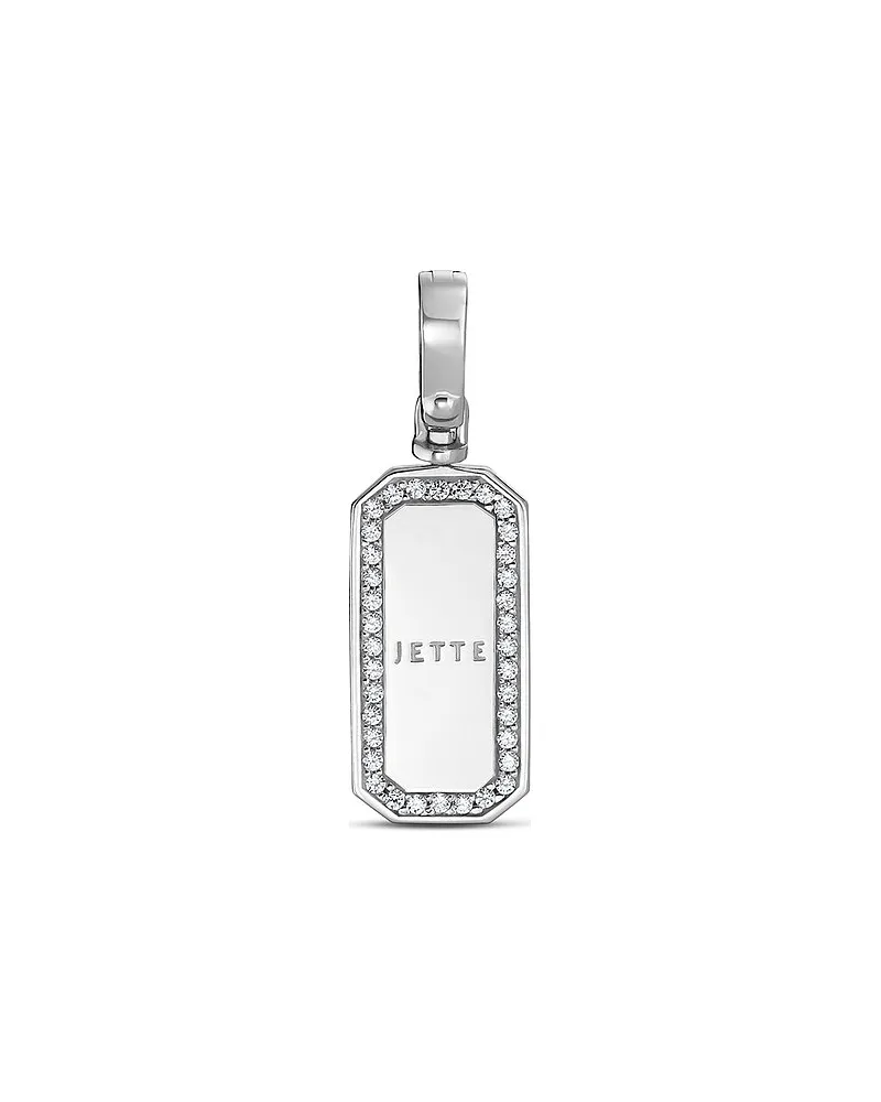 JETTE Charm Silber