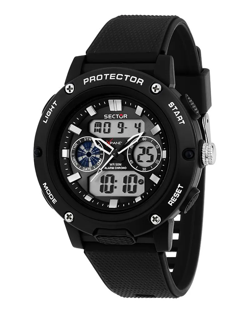 Sector  Herrenuhr Ex-44 Schwarz