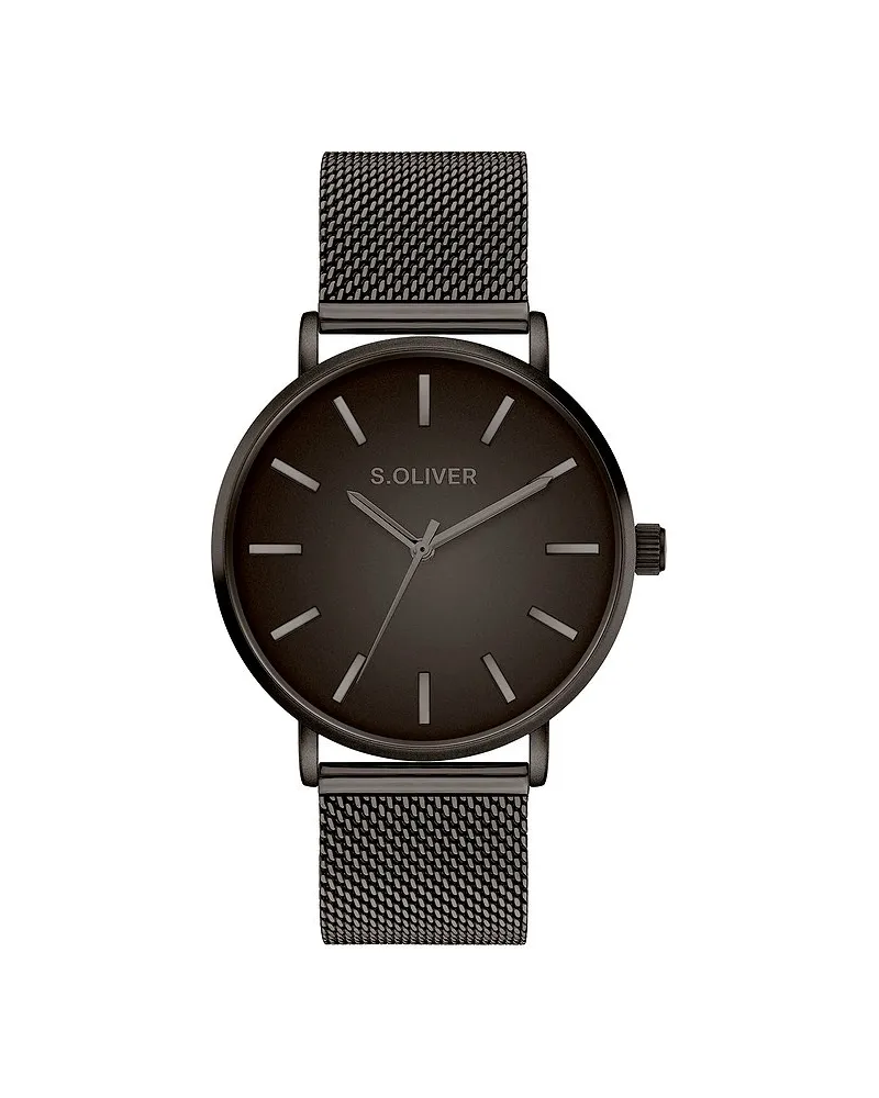 S.Oliver Herrenuhr Modern & Zeitlos Grau