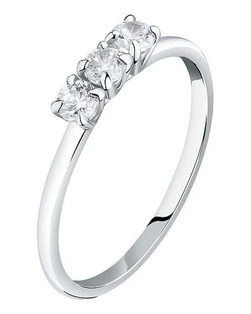 Live Diamond Damenring Weißgold