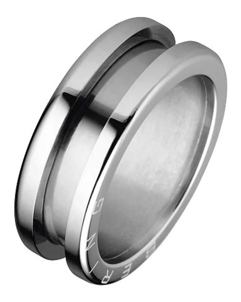 BERING Edelstahlring Silber