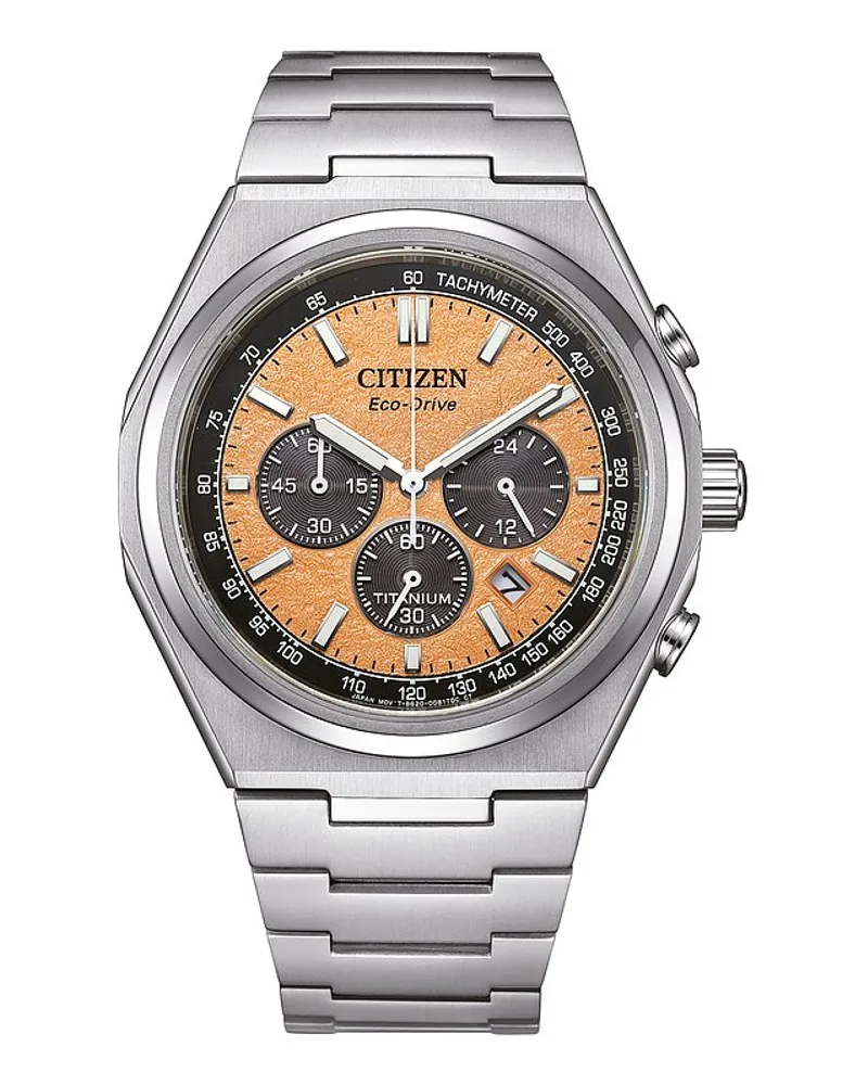 Citizen Chronograph Super Titanium Silber