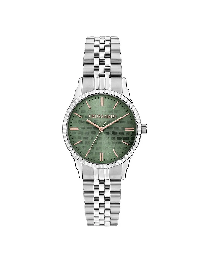 Trussardi Damenuhr T-Bent Silber