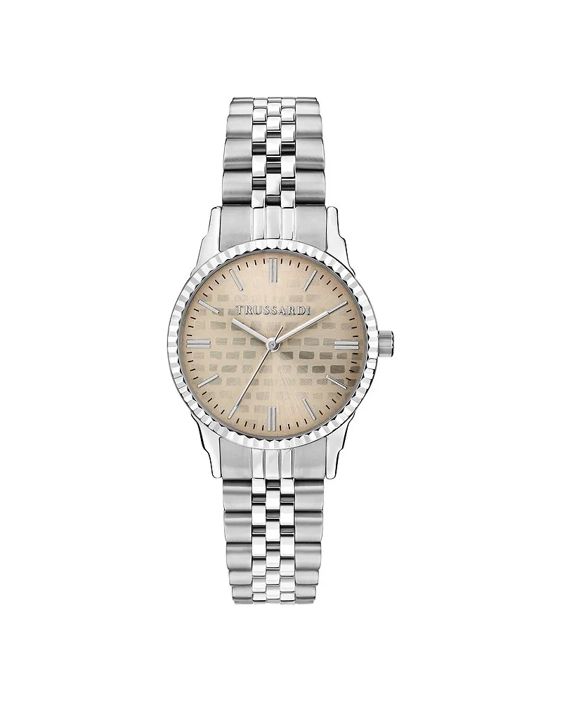 Trussardi Damenuhr T-Bent Silber