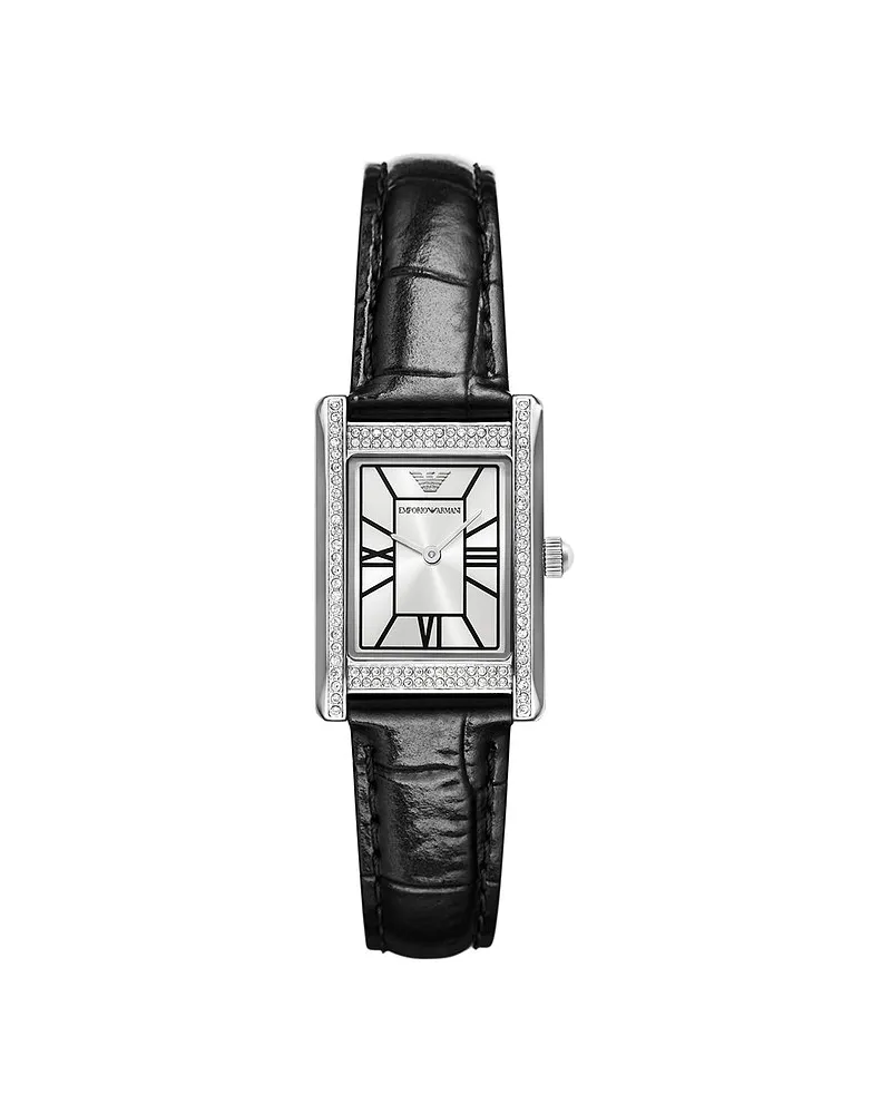 Emporio Armani Damenuhr Silber