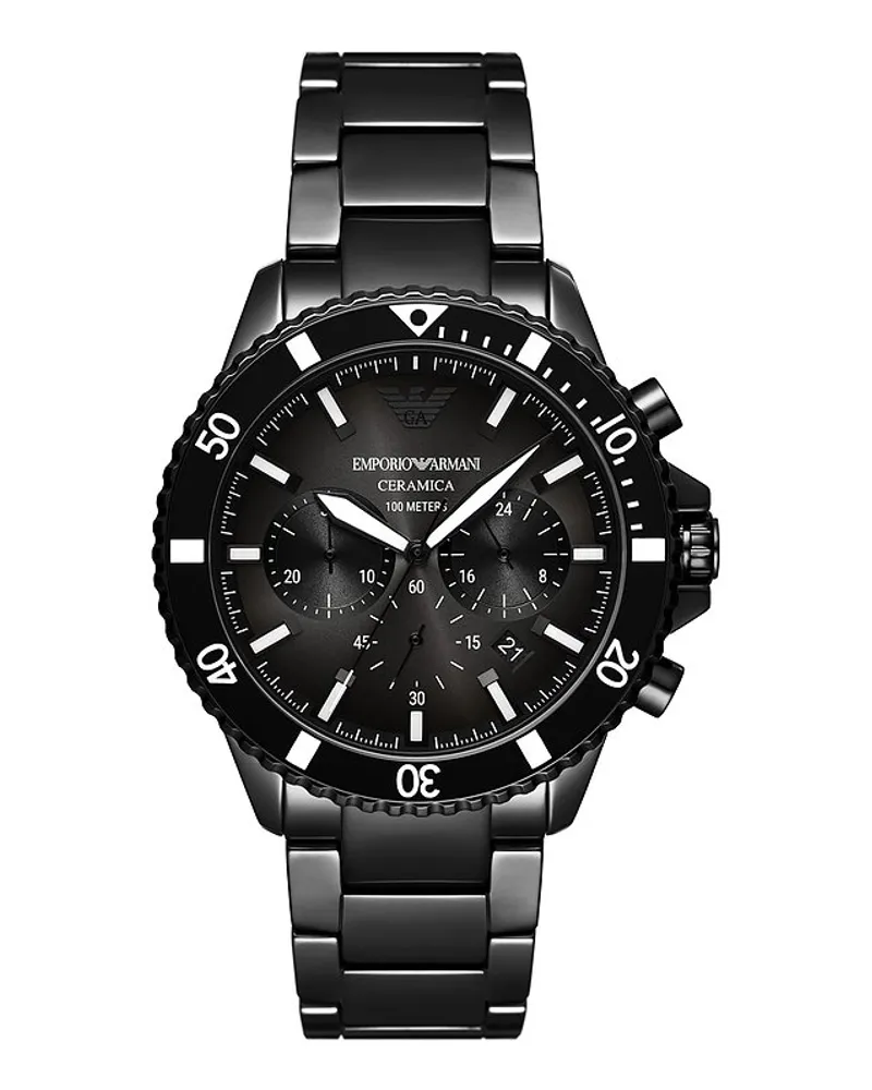 Emporio Armani Chronograph Schwarz