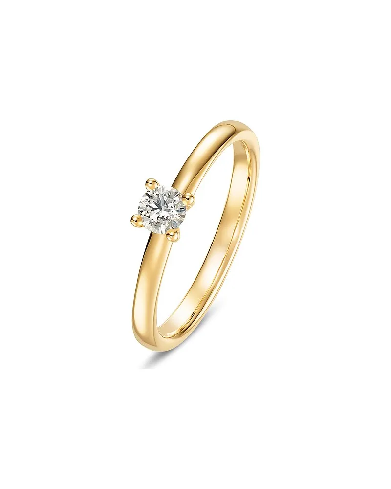 VALERIA Damenring Gelbgold