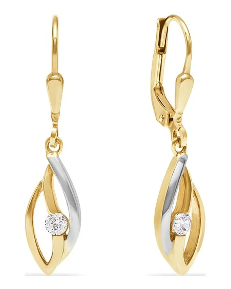 FAVS. Ohrhänger Gelbgold