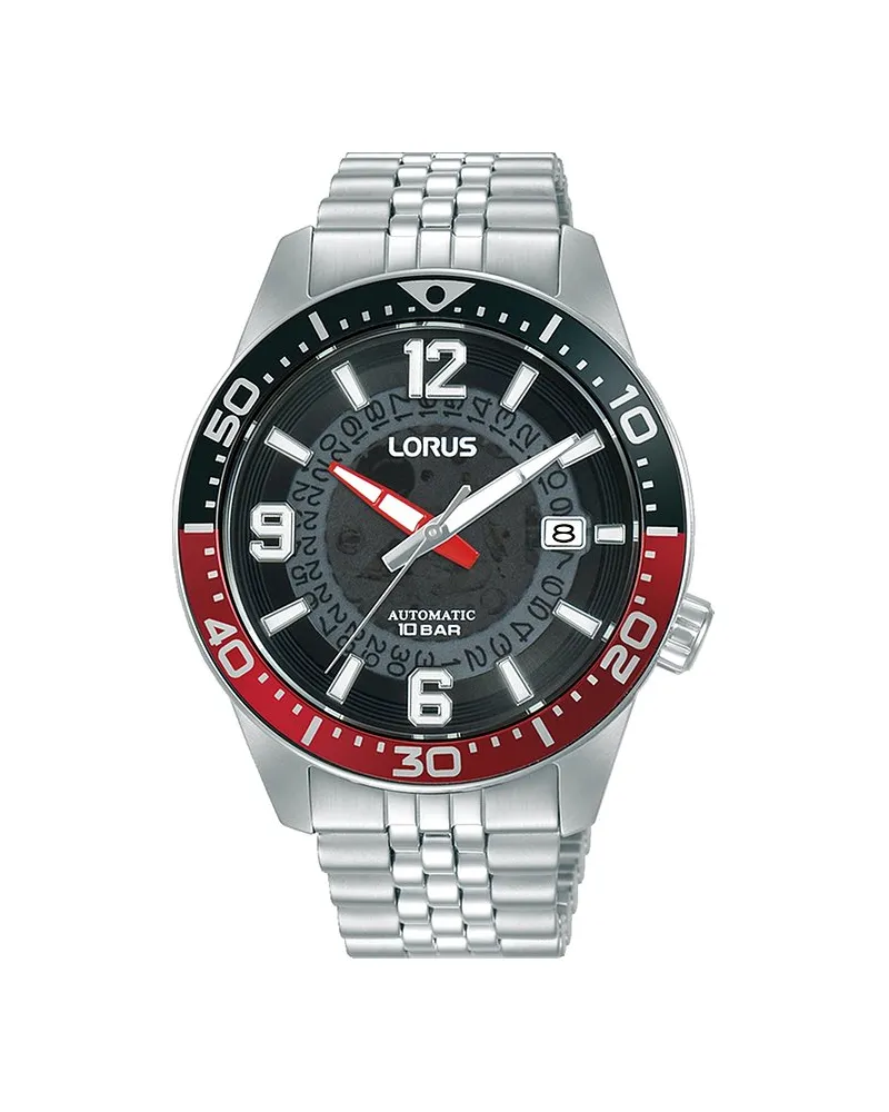 Lorus Herrenuhr Sports Mechanical Silber