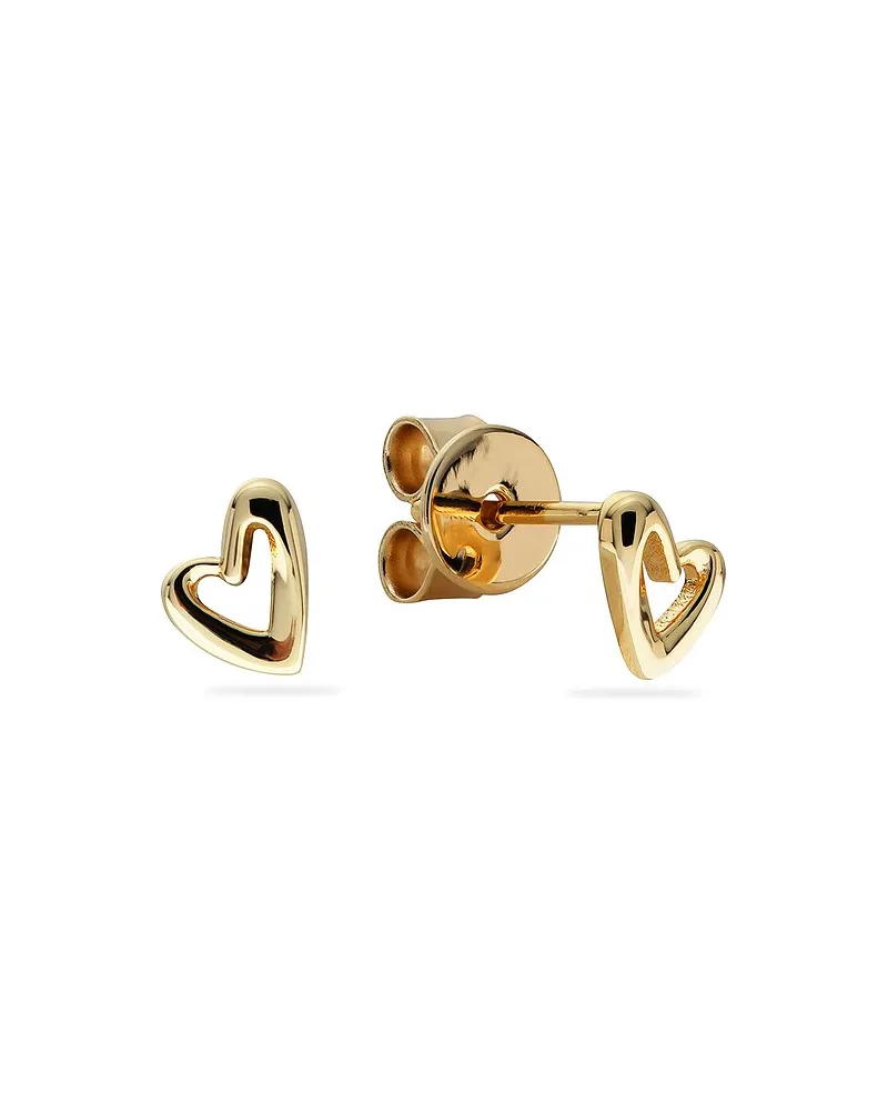 JETTE Ohrstecker STEADY LOVE Gelbgold