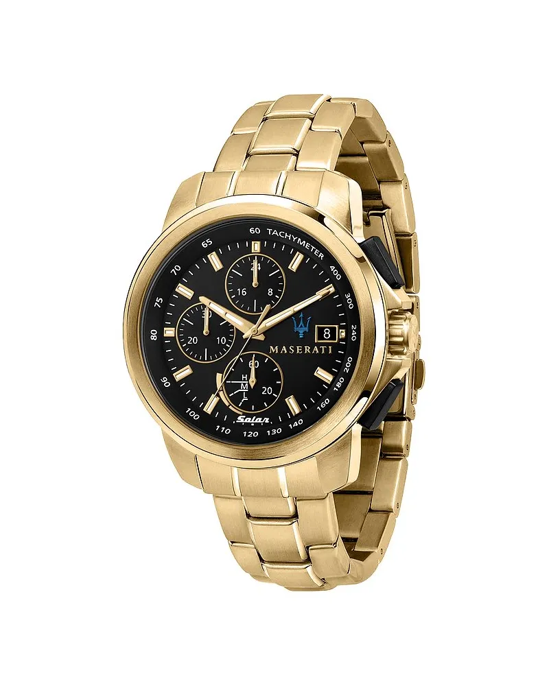 Maserati Chronograph Gelbgold
