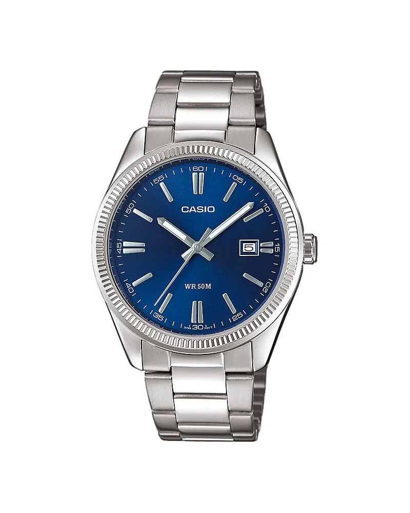 Casio Herrenuhr Silber