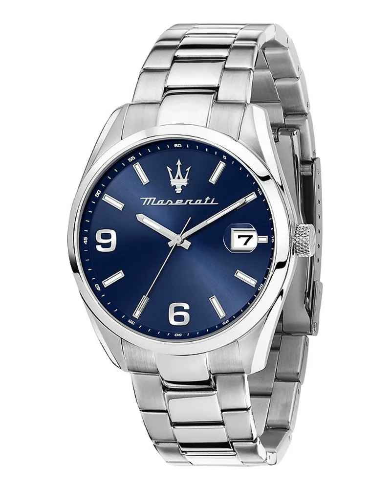 Maserati Herrenuhr Attrazione Silber