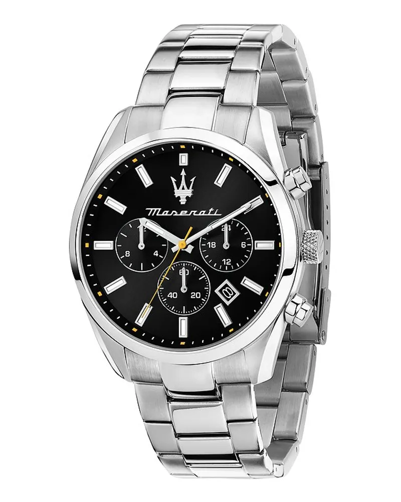 Maserati Herrenuhr Attrazione Silber