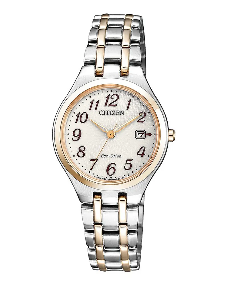 Citizen Damenuhr Elegant Eco Drive Bicolor