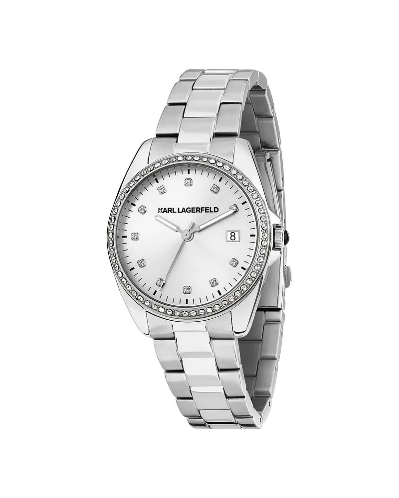 Karl Lagerfeld Damenuhr Silber