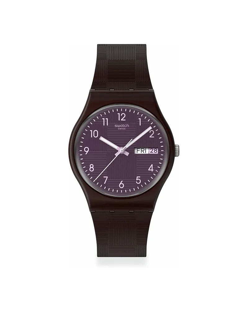 Swatch Unisexuhr 2508 SWATCH ESSENTIALS Braun