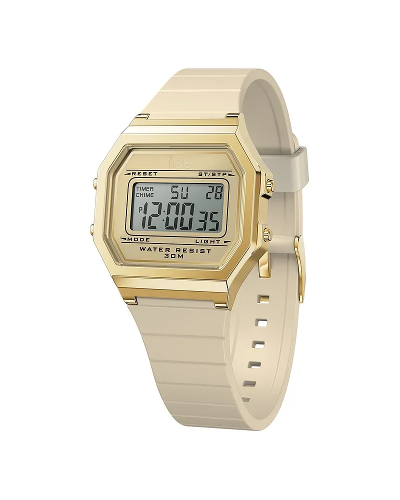Ice Watch Damenuhr Digit Gelbgold