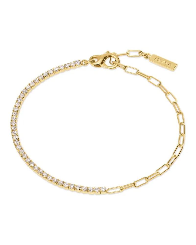 JETTE Armband CHUNKY Gelbgold